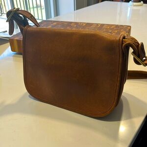 Coach Legacy brown saddle bag Patricia